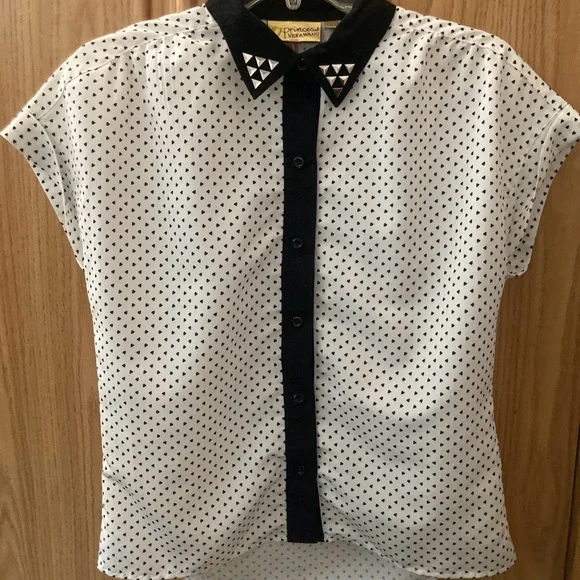 Princess Vera Wang Button Up Blouse - Picture 2 of 5